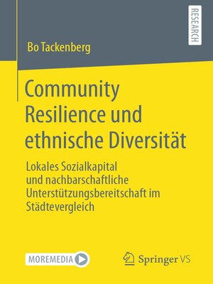 cover image of Community Resilience und ethnische Diversität